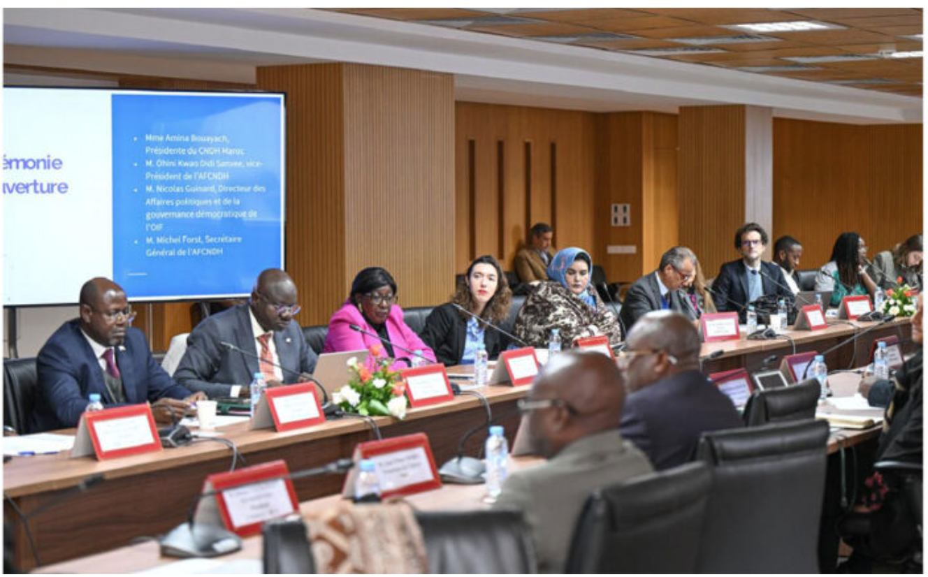 La Mauritanie remporte la vice-présidence de l’Association francophone des commissions nationales des droits de l’homme