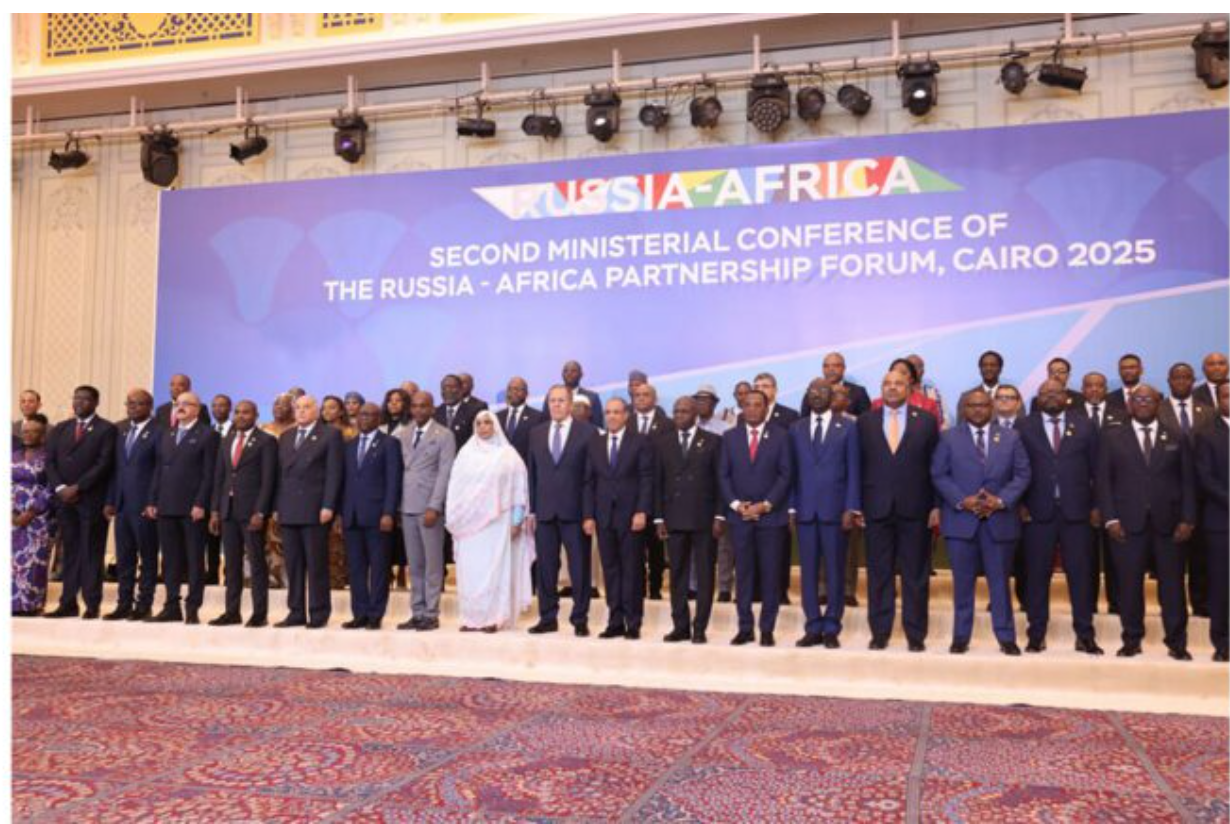 Ouverture au Caire de la Deuxième Conférence ministérielle Afrique-Russie en présence du ministre des Affaires étrangères