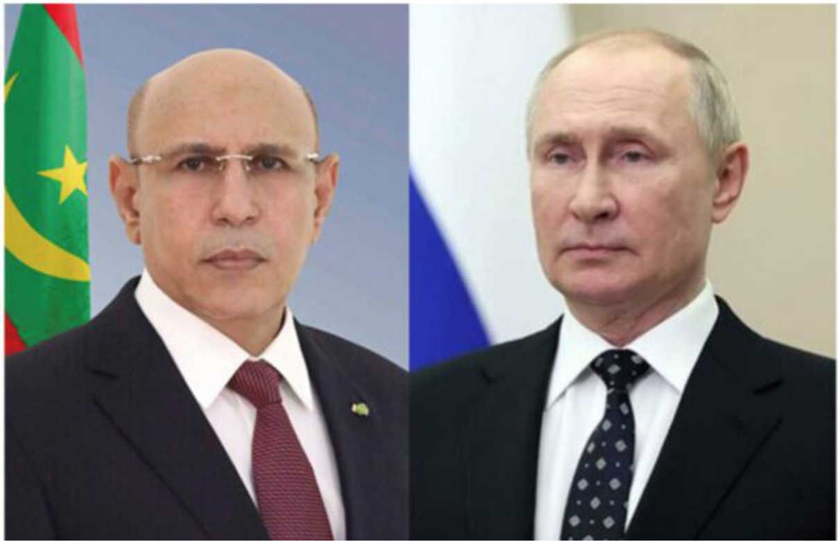 Le Président de la République reçoit les félicitations du Président russe