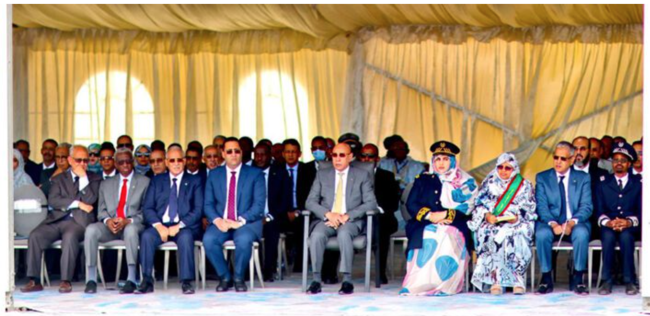 Le Président de la République pose la première pierre d’un projet de construction d’une centrale hybride d’une capacité de 220 mégawatts