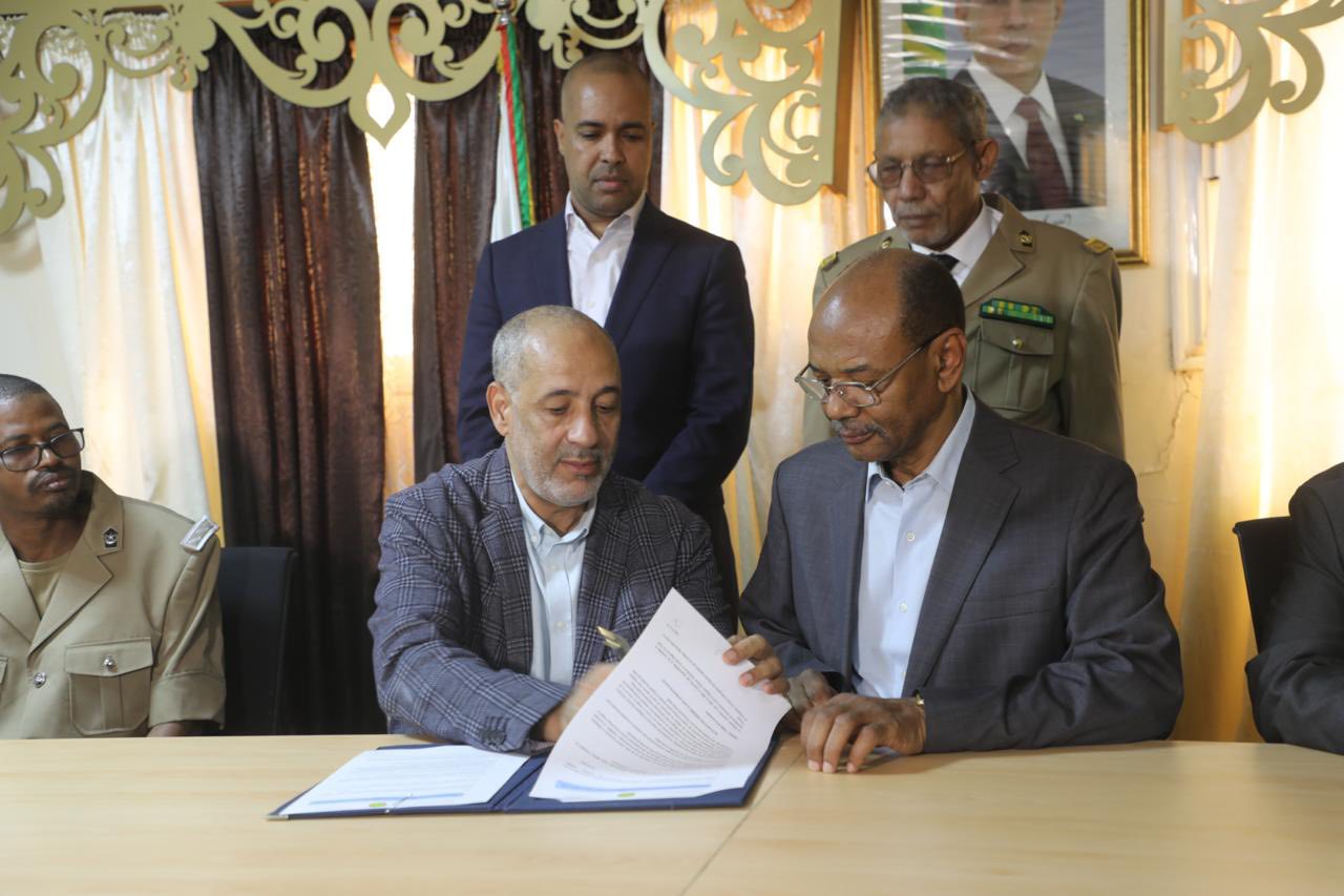 Le Délégué général de Taazour supervise le lancement de nombre de projets de développement au profit de la wilaya du Hodh Chargui