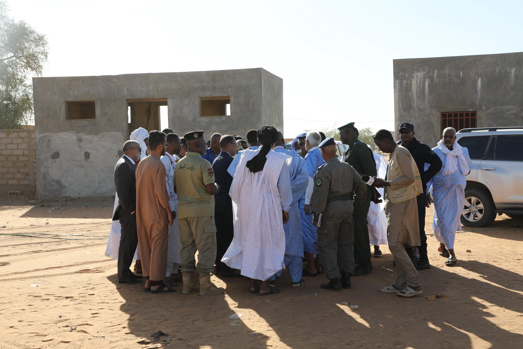Le délégué général à TAAZOUR visite plusieurs établissements scolaires au Brakna