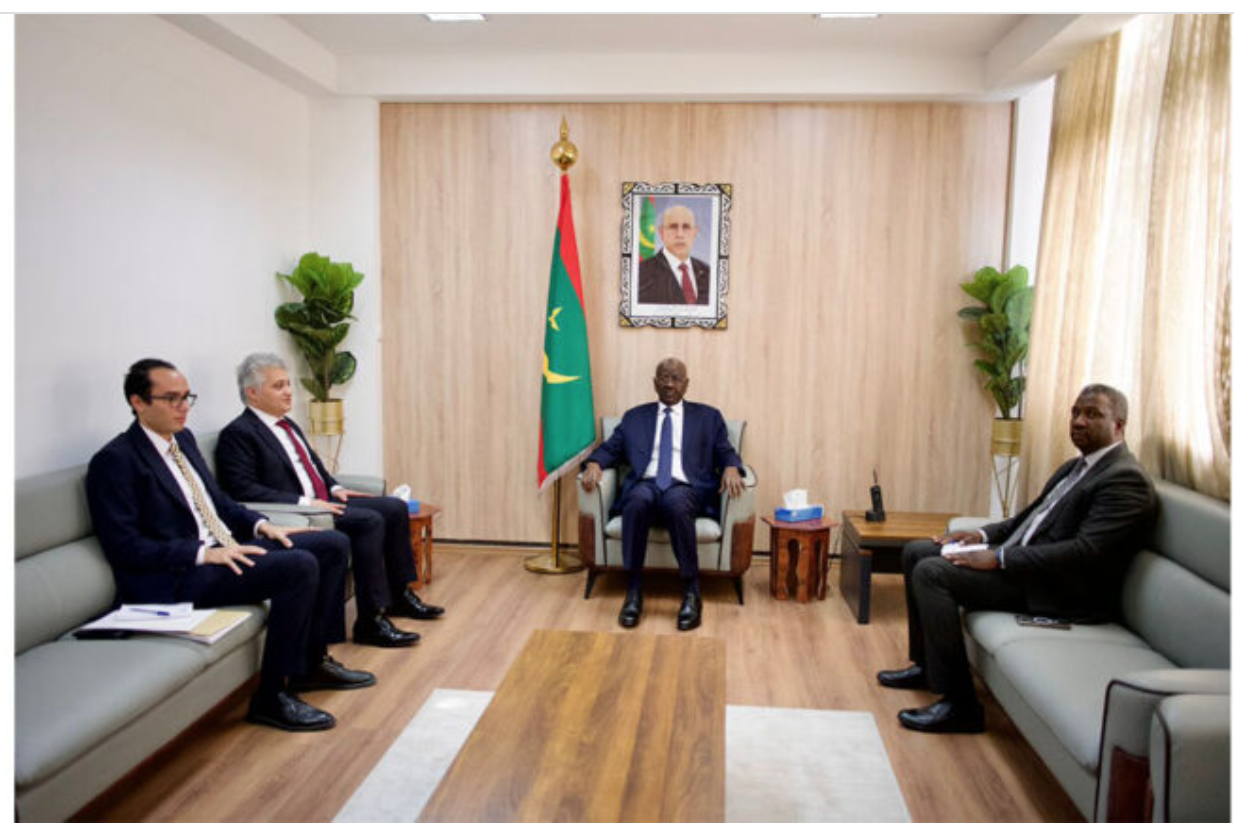 Le ministre des Affaires étrangères reçoit l’ambassadeur d’Égypte