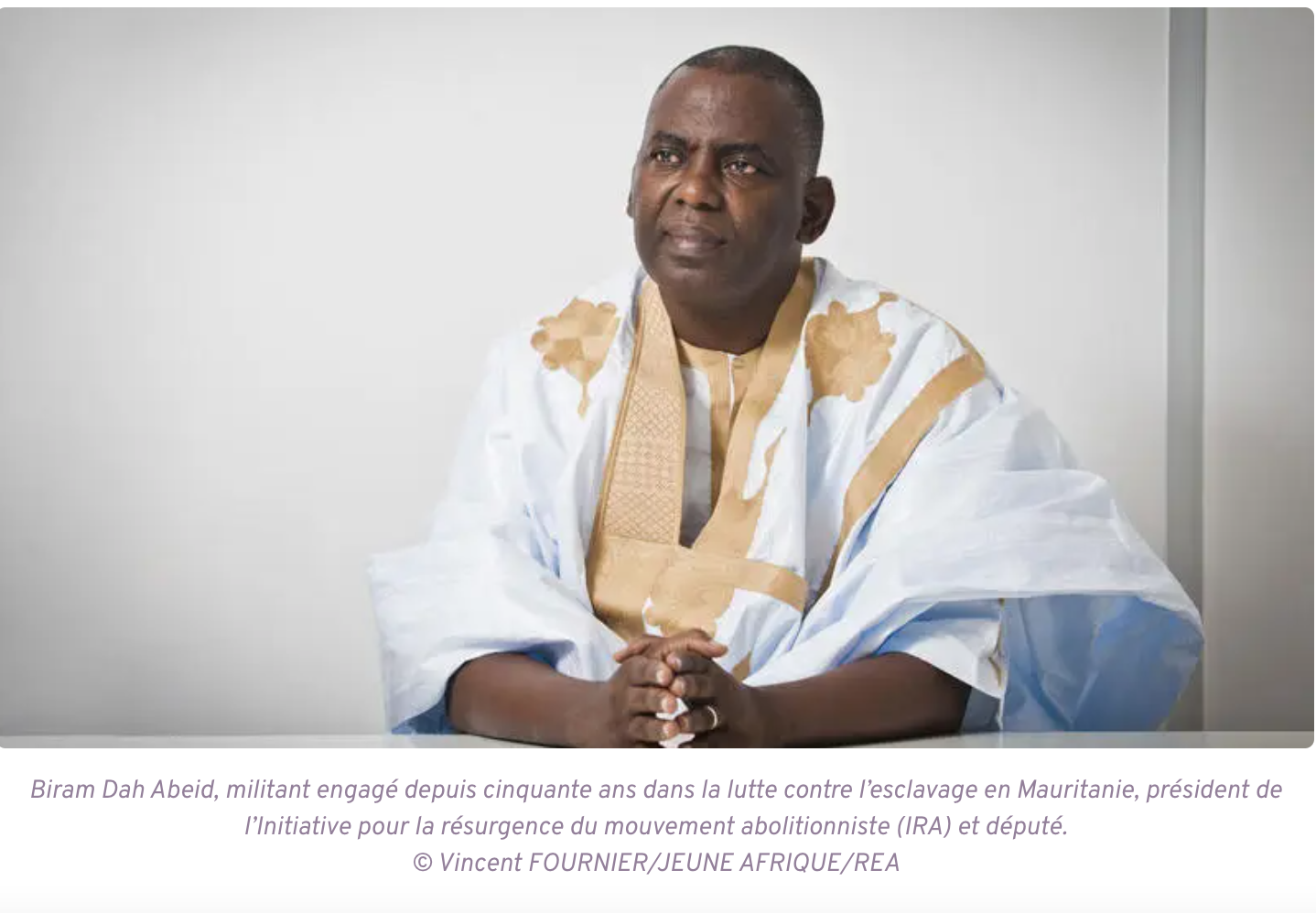 Visite de Birame Dah Abeid à Nouadhibou, un accueil chaleureux malgré les tracasseries policières