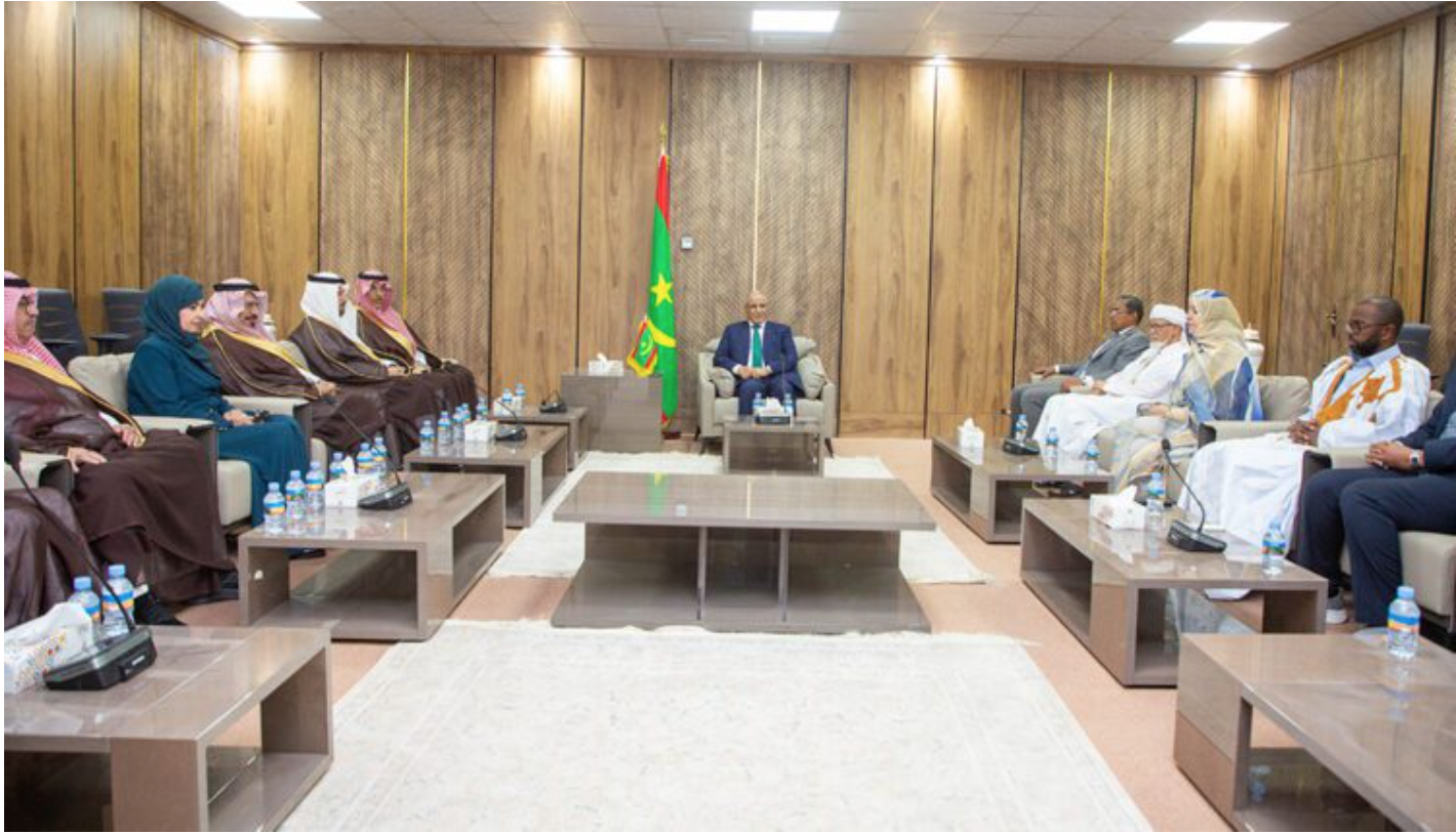 Le Président de l’Assemblée Nationale s’entretient avec une délégation du Conseil de la Choura saoudien