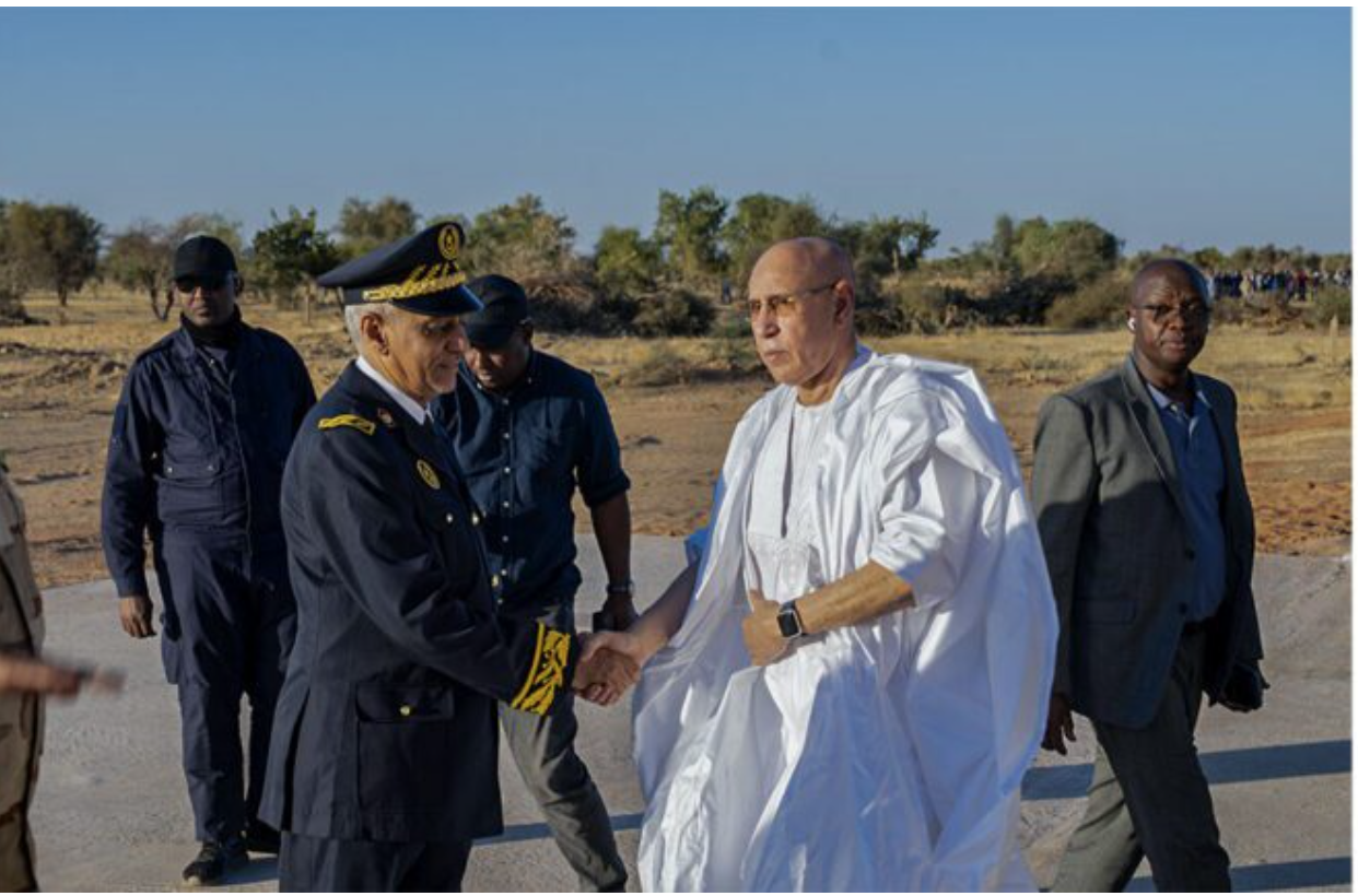 Le Président de la République arrive à Maghama