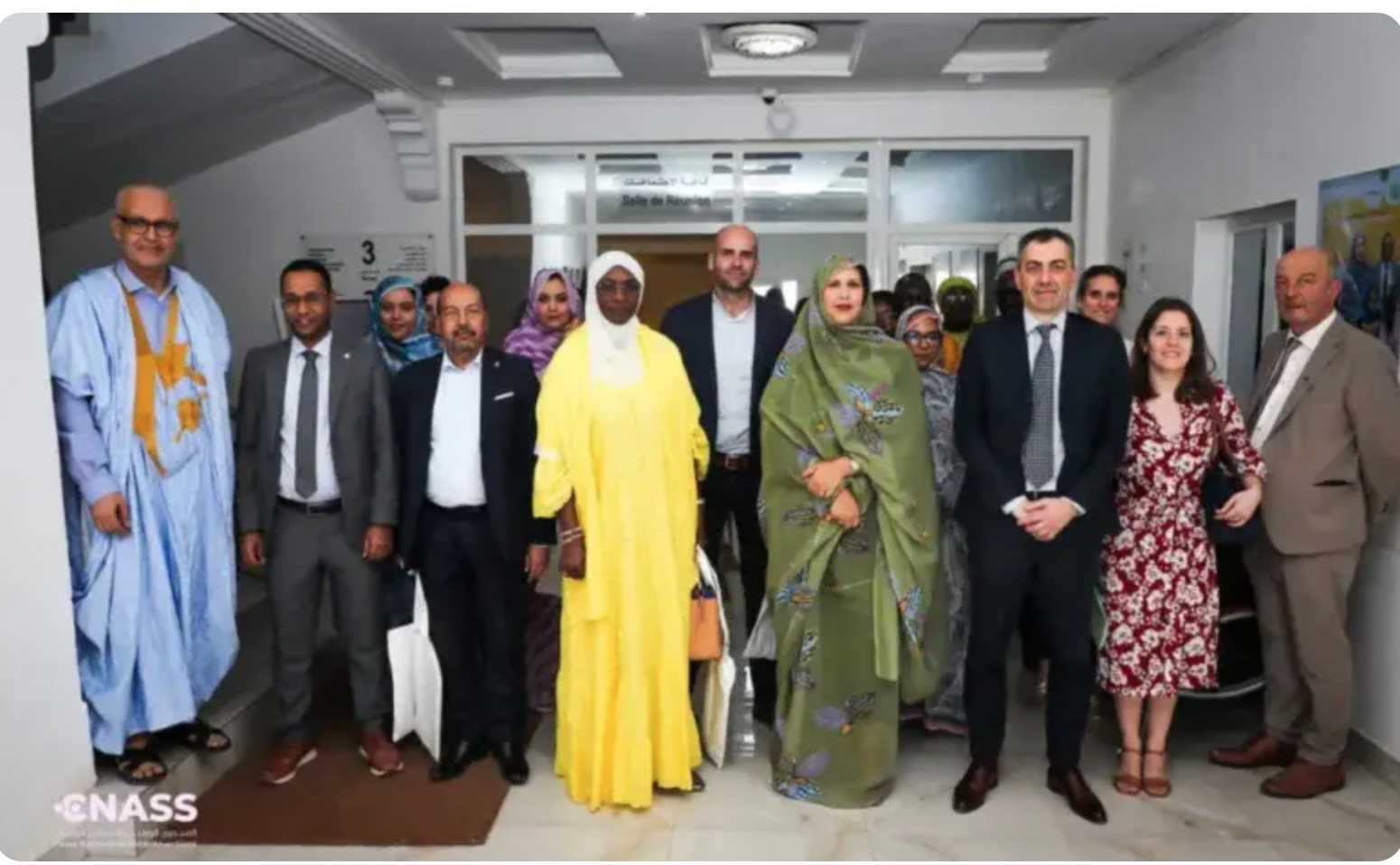 Entretiens entre la CNASS et une mission européenne destinés à consolider leur coopération