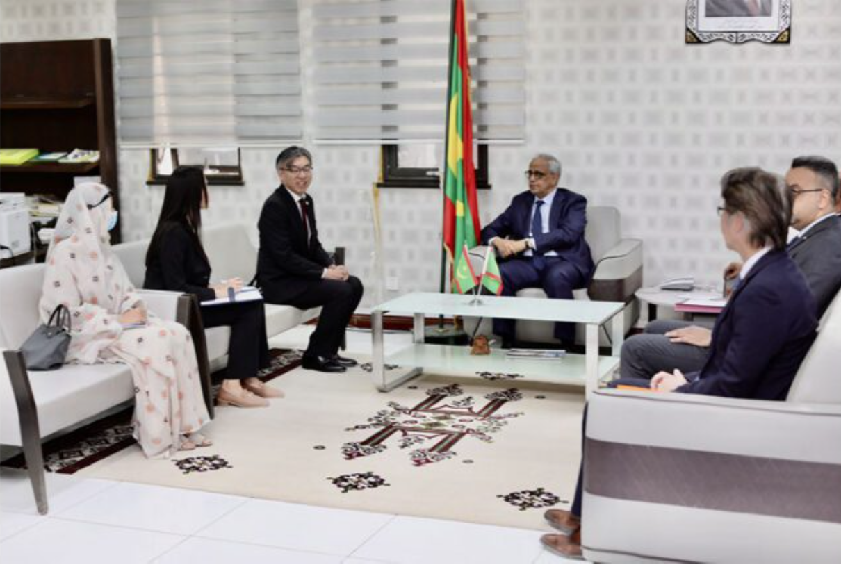 Le ministre des Affaires économiques reçoit l’ambassadeur du Japon