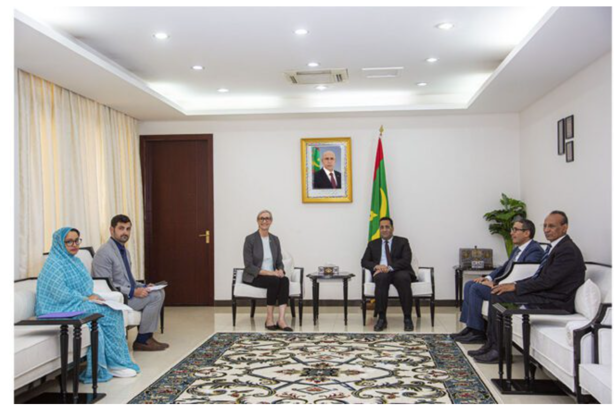 Le Premier ministre reçoit la Chargée d’affaires de l’ambassade des États-Unis d’Amérique