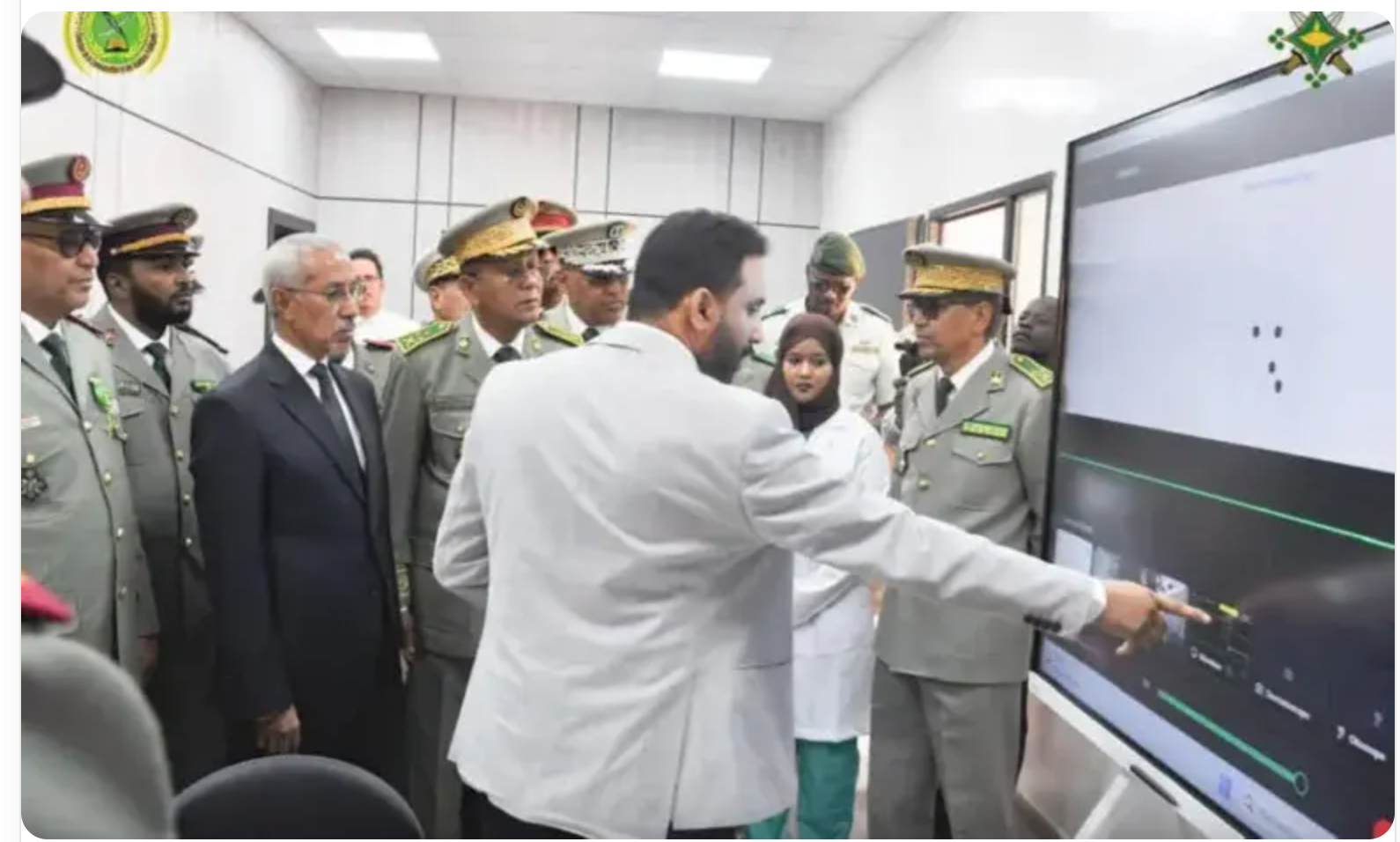 Mauritanie : inauguration d’un centre de télémédecine destiné à renforcer les capacités de la médecine militaire