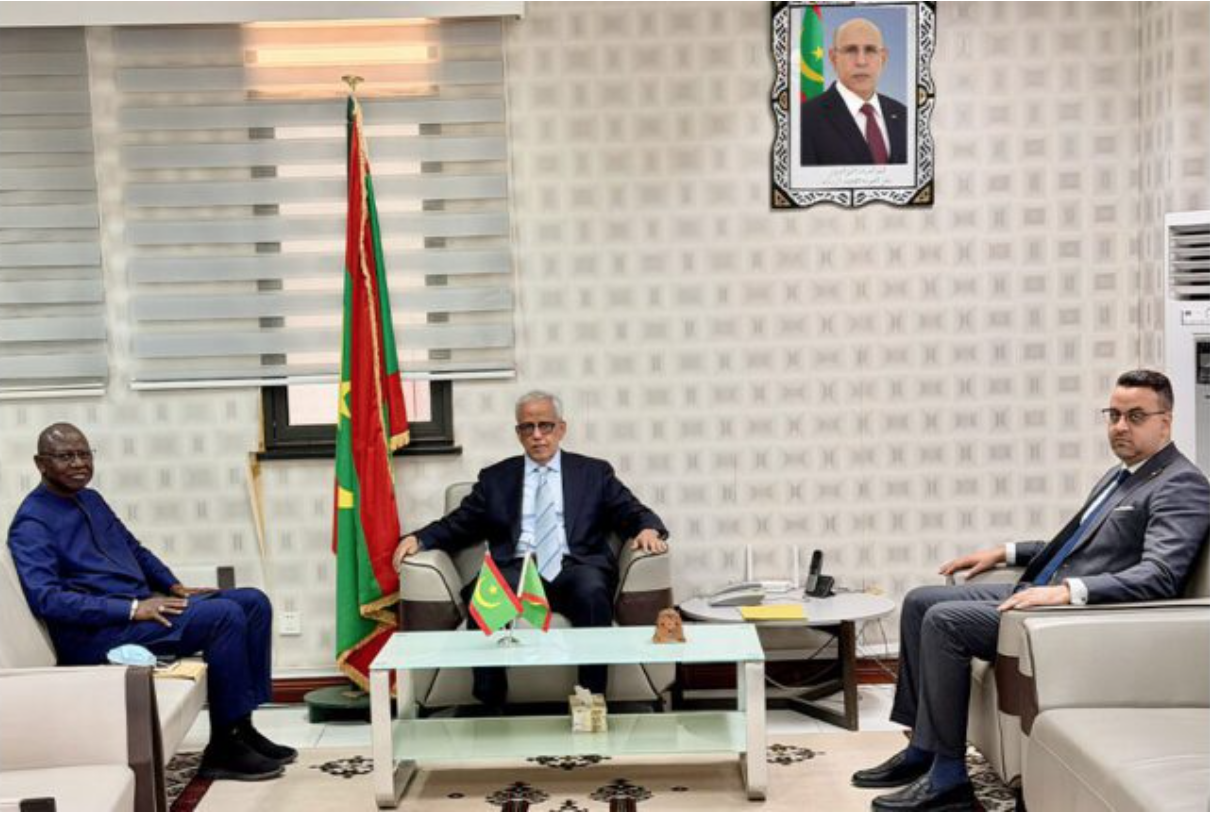 Le Ministre des Affaires économiques reçoit le représentant résident de la Banque Mondiale en Mauritanie