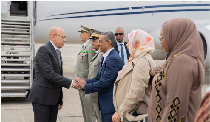 Arrivée à Bruxelles du Président de la République