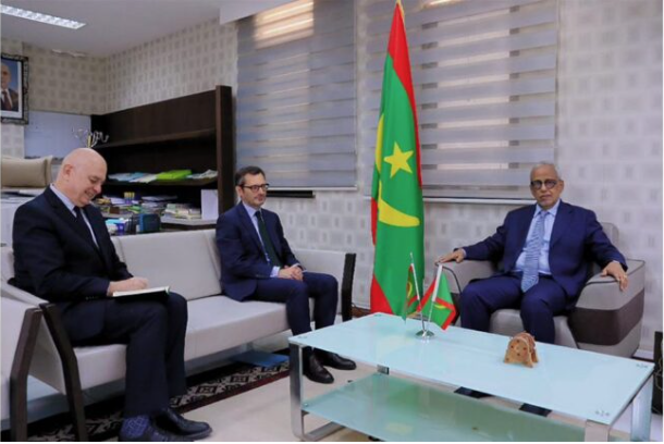 Le ministre des Affaires économiques reçoit l’ambassadeur de France