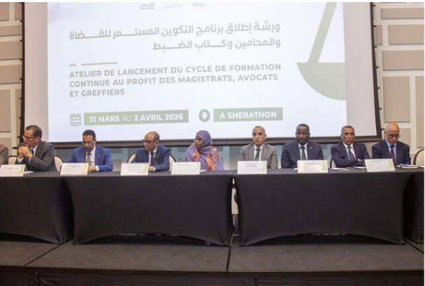 Lancement du programme de formation continue pour juges, avocats et greffiers