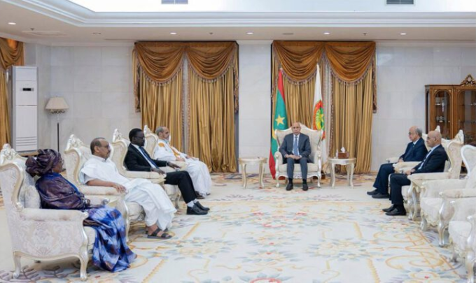 Le Président de la République reçoit le bureau de l’Institution de l’opposition démocratique