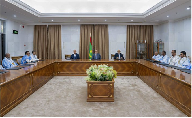 Le Président de la République reçoit les présidents des partis de la coalition de l’opposition