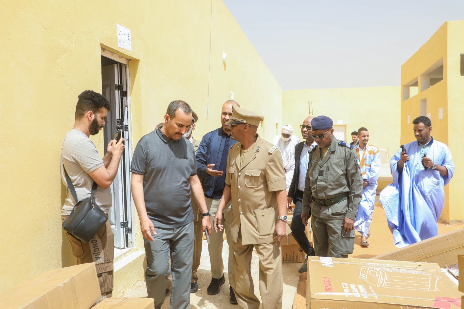Le délégué général de « Taazour » inaugure des établissements scolaires et un internat à Timbedgha et Boustaïla
