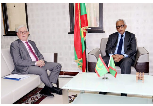 Le ministre des Affaires économiques reçoit l’ambassadeur, chef de la délégation de l’Union européenne en Mauritanie