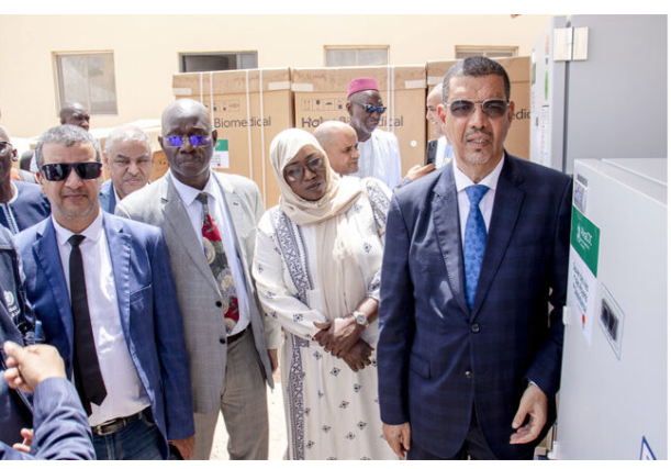 Le ministère de la Santé reçoit du matériel destiné à la conservation des vaccins