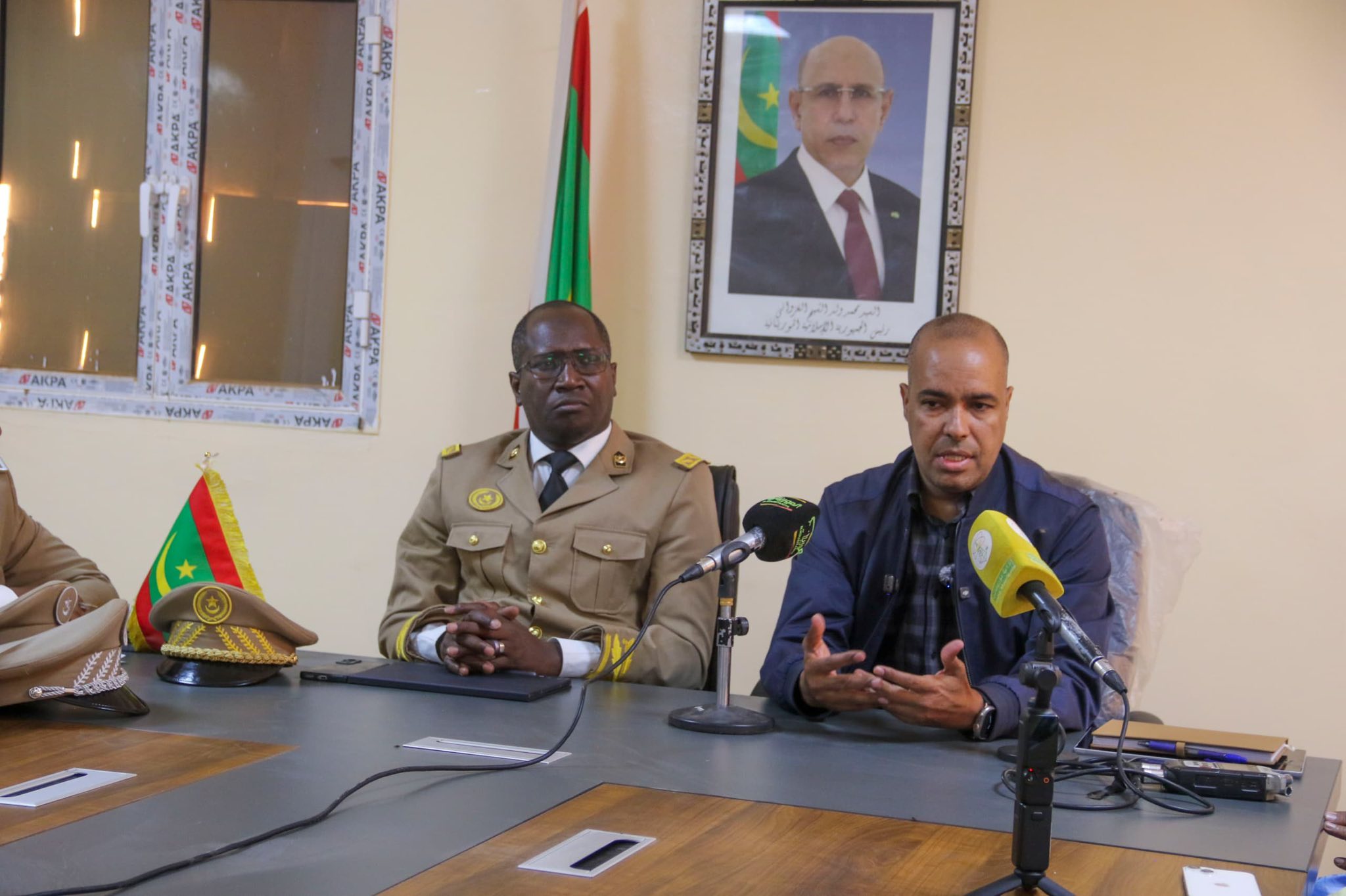 Adrar : le délégué général de Taazour Sidi Moulaye Zeine  préside une réunion avec les autorités locales