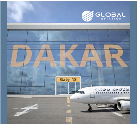 𝐆𝐥𝐨𝐛𝐚𝐥 𝐀𝐯𝐢𝐚𝐭𝐢𝐨𝐧, compagnie de Yacoub Sidya, 𝐩𝐨𝐮𝐫𝐬𝐮𝐢𝐭 𝐬𝐨𝐧 𝐞𝐱𝐩𝐚𝐧𝐬𝐢𝐨𝐧 𝐞𝐧 𝐀𝐟𝐫𝐢𝐪𝐮𝐞 𝐝𝐞 𝐥’𝐎𝐮𝐞𝐬𝐭 𝐞𝐭 𝐚𝐫𝐫𝐢𝐯𝐞 𝐚𝐮 𝐒𝐞́𝐧𝐞́𝐠𝐚𝐥