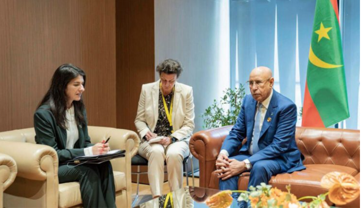 Le Président de la République rencontre la vice-ministre allemande des Affaires étrangères