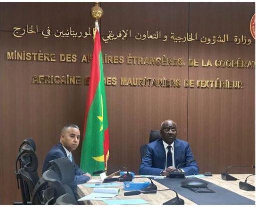 Le ministre des Affaires étrangères participe par visioconférence à une session extraordinaire du Conseil de la Ligue des États arabes