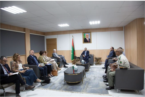 Le ministre de la Défense reçoit une délégation de l’Union européenne