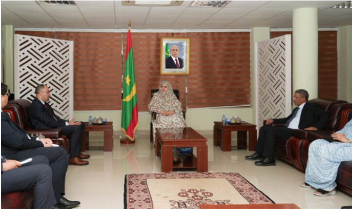 Le ministre de l’Intérieur reçoit le chargé d’affaires de l’ambassade du Soudan en Mauritanie