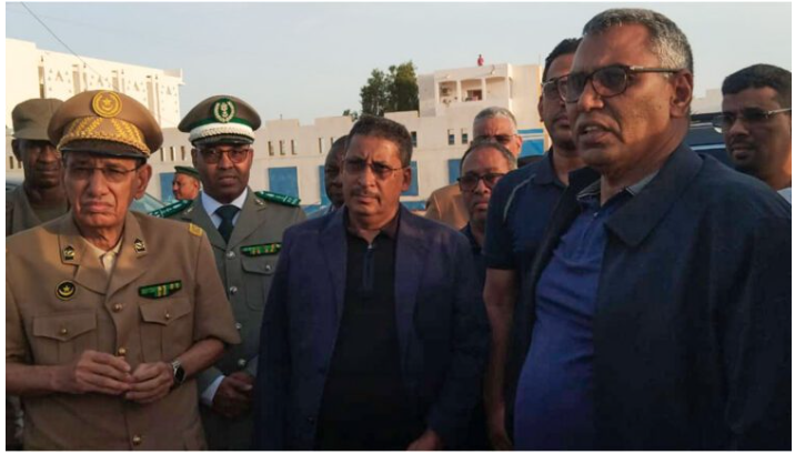 Le ministre de l’Équipement et des Transports inspecte les préparatifs du lancement des travaux de certaines annexes du pont de Rosso