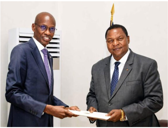 Le Président de la République dépêche un émissaire spécial auprès du Président de la République centrafricaine