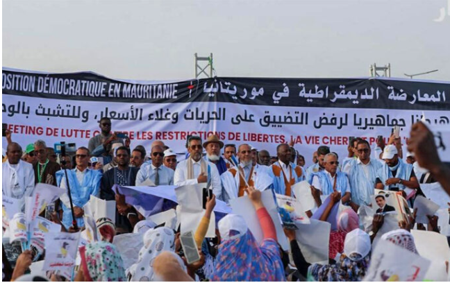 Les partis de l’opposition organisent un meeting à Nouakchott Sud