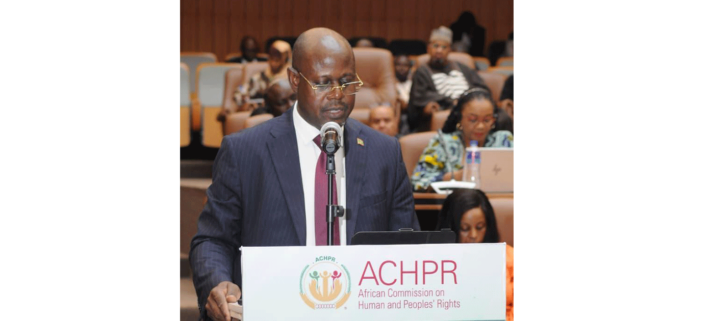 La Commission nationale des droits de l’homme participe à la 87e session ordinaire de la Commission africaine des droits de l’homme et des peuples