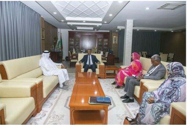 Le président de l’Union Nationale du Patronat Mauritanien (UNPM) rencontre l’ambassadeur des Émirats arabes unis