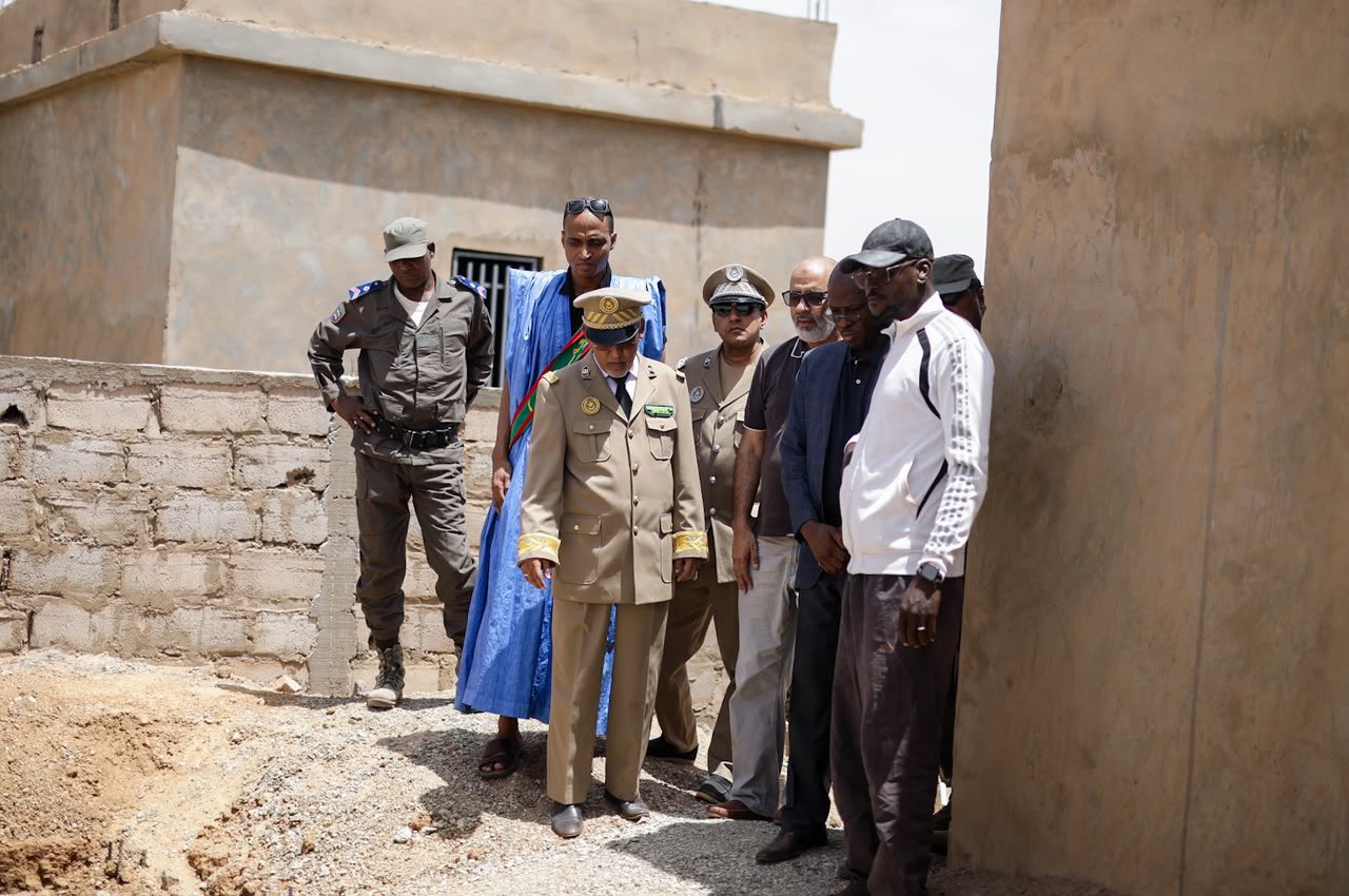 Le secrétaire général de “Taazour” visite des installations en cours de réalisation à Boulahrath.