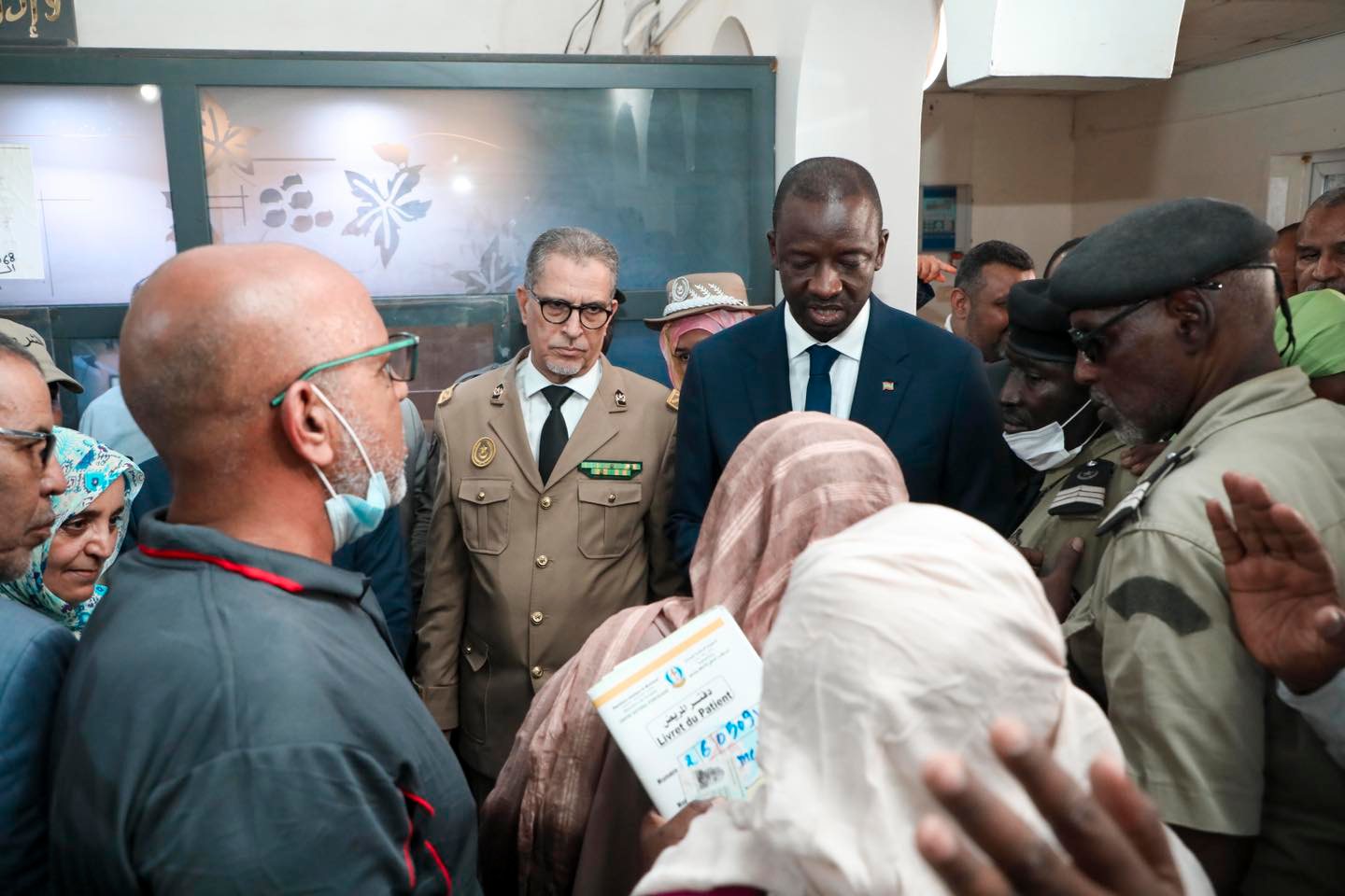 Le ministre de la Santé effectue une visite dans plusieurs établissements de santé à Nouakchott
