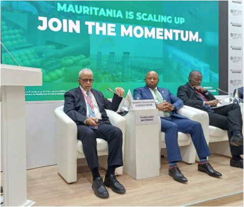 Le ministre de l’Économie présente les opportunités d’investissement en Mauritanie lors d’un forum international de haut niveau