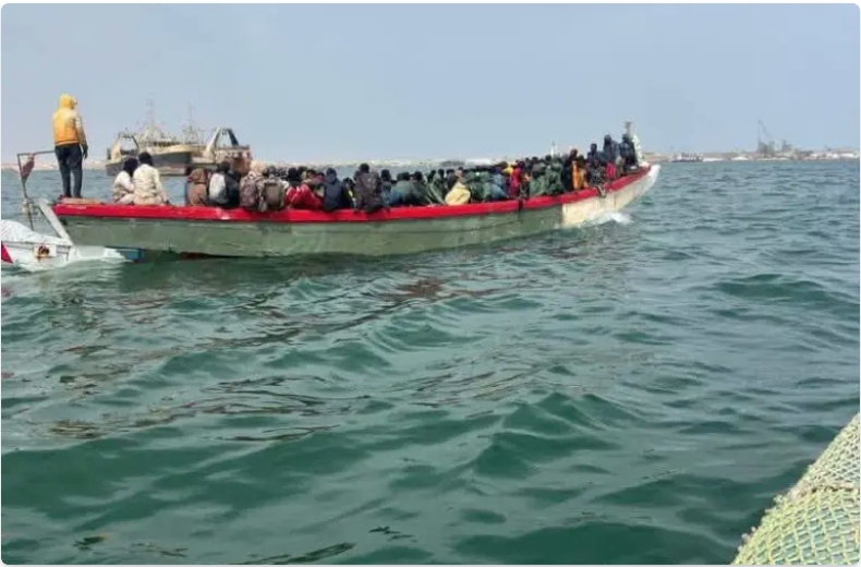 Migration clandestine : 124 migrants sauvés en mer par les garde-côtes mauritaniens