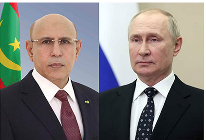 Le Président de la République adresse ses félicitations au Président de la Fédération de Russie