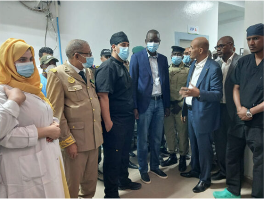 Le ministre de la Santé visite plusieurs établissements de santé à Néma