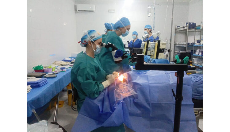 Lancement d’une campagne gratuite de chirurgie oculaire à Nouadhibou
