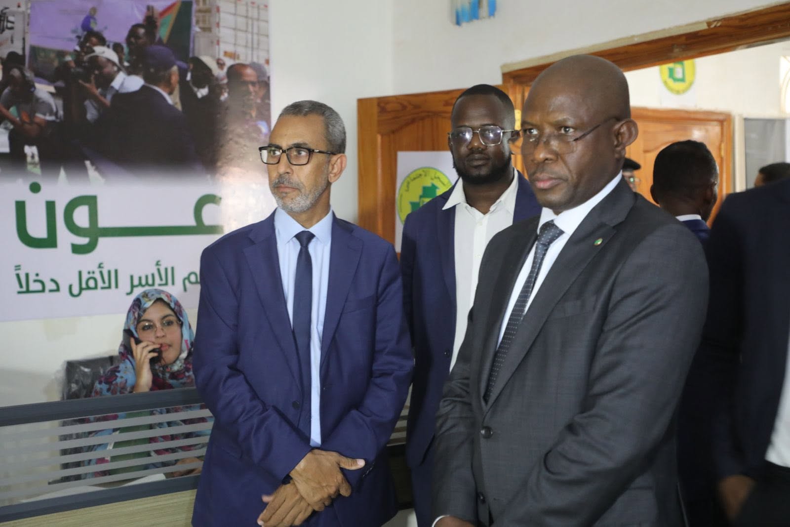 Le délégué général à “Taazour” S.E.M Sidi Ould Moulaye Zeine : l’opération “Aoun” matérialise l’intérêt du Président de la République à soutenir les familles vulnérables