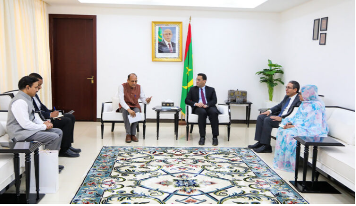 Le Premier ministre reçoit l’ambassadeur de l’Inde