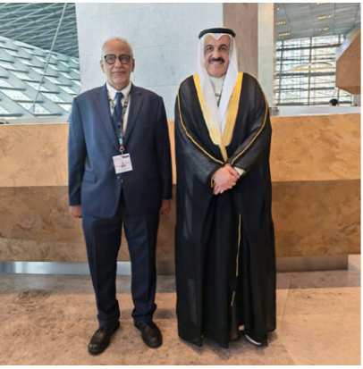 Le ministre des Affaires économiques rencontre le ministre des Finances du Koweït