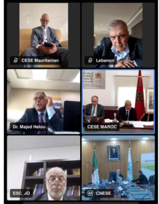Le Conseil économique participe à une réunion de l’Union des conseils économiques et sociaux arabes