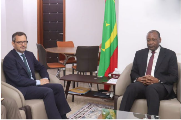 Le ministre de l’Elevage reçoit l’ambassadeur de France