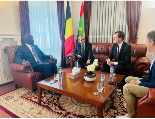 Le ministre des Affaires étrangères reçoit le directeur Afrique subsaharienne de l’Agence wallonne