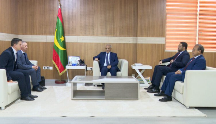 Le président de l’Assemblée nationale reçoit le chargé d’affaires par intérim de l’ambassade d’Ukraine en Mauritanie