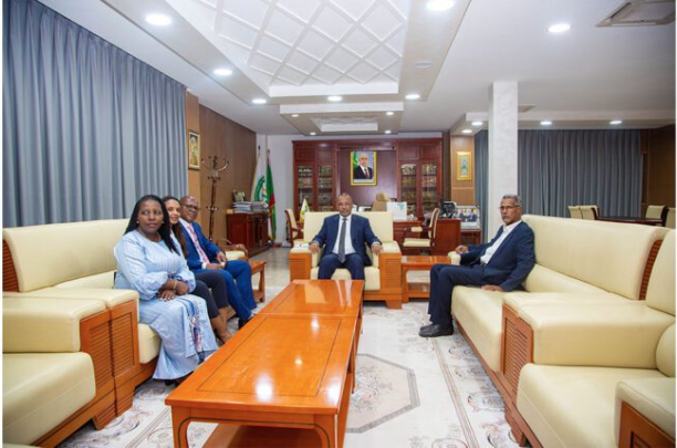 Le président de l’Union nationale du patronat reçoit une délégation du Groupe de la Banque de commerce et de développement de l’Afrique orientale et australe