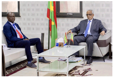 Le ministre des Affaires économiques reçoit le responsable du dossier de la Mauritanie au Fonds international de développement agricole